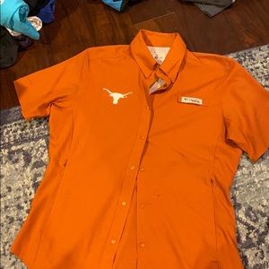 Columbia fishing shirt - Texas Longhorns